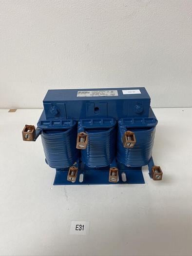Used Preowned CONTROL TECHNIQUES LRM0100-C 100 AMP 3 PHASE LINE REACTOR 600V MAX