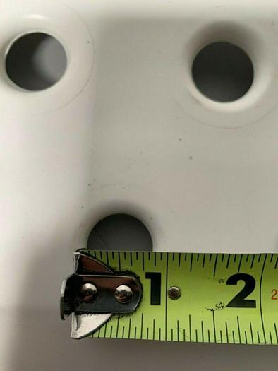 Used Remco 67765 White Polypropylene 52" Paddle Scraper With Holes