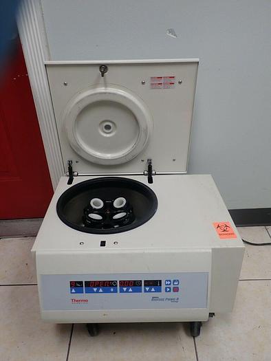 Used Thermo Scientific Sorvall Biofuge Primo R Refrigerated Centrifuge with Rotor