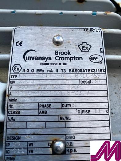 Used 2002 Seepex BTI Size 35 Progressice Cavity Pump with Hopper