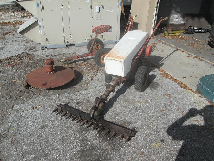 Used Vintage Gravely Walk/Ride Behind With Attachments