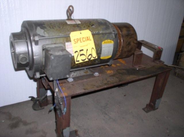 Used 7.6 HP BALDOR Brushless Servo AC Motor