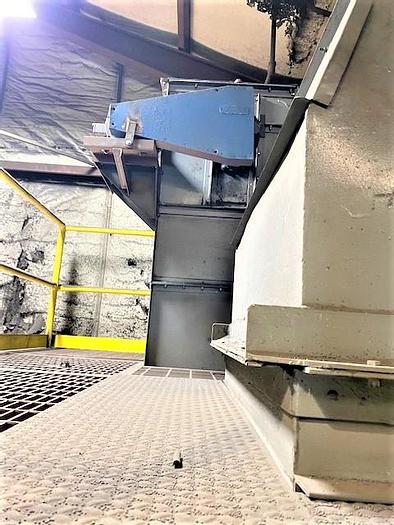 Excellent 1976 Wheelabrator 96" Swing Table