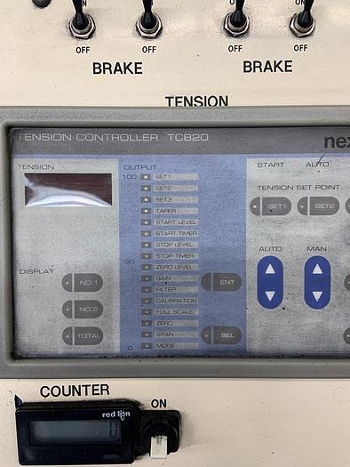 Used 20" ORION MODEL 2050 ROLL DOCTOR MACHINE 50" DIAMETER REVERSIBLE