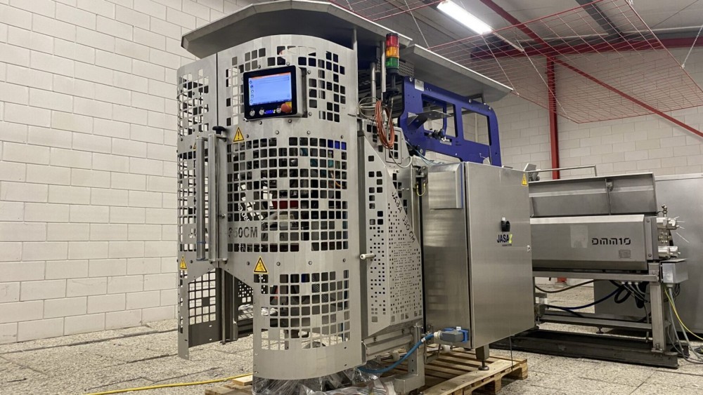 Used 2018 Jasa 350CM continuous motion vertical bagger