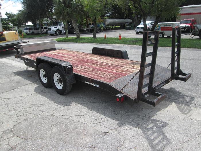 Used 2002 7x20 Anderson Equipment Trailer