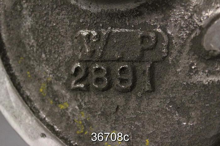 Used Warren 6/5PH12 Pump Impeller, 3-Vane, 11" Diameter #36708