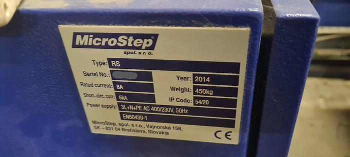 Used 2014 MICROSTEP Aquacut 4001.20W