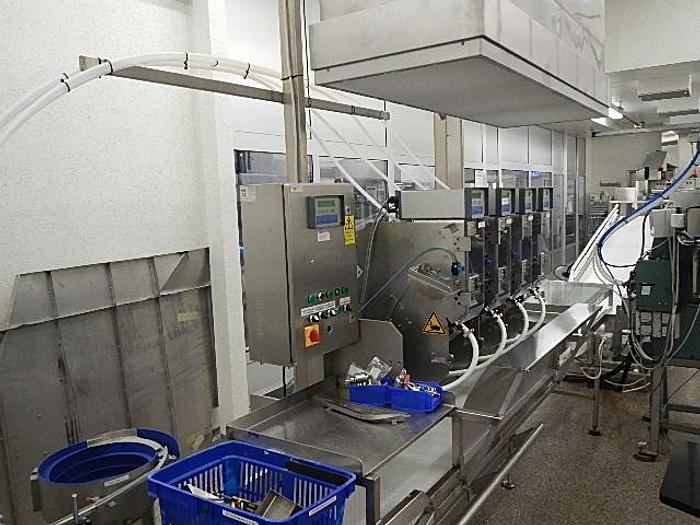 Used Plumat IV Bag Filling Line