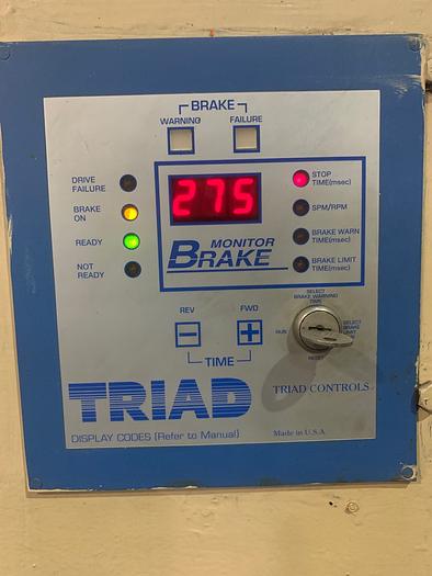 Used 300 ton Clearing 108"x72" Mechanical Press