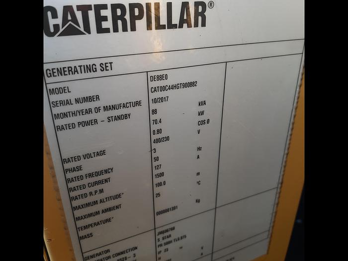 Used 88KVA CAT GENERATOR