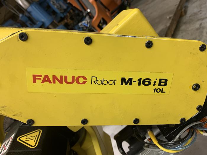 Used FANUC M16iB/10L WITH RJ3iC (R30iA) CONTROLLER
