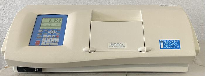 Used Rudolph Research A20766 APV/6W Autopol V Polarimeter w/ Manual TESTED