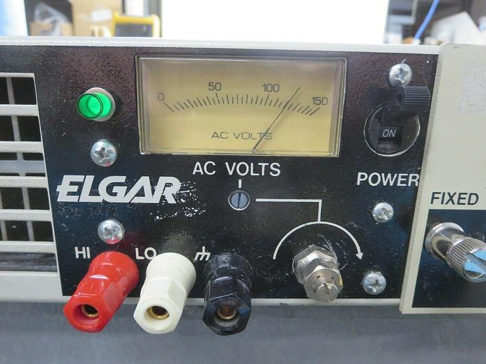 Used Elgar, Model 121B & Series 400, AC Power Source With Fixed Frequency Oscillator