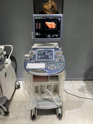 Used GE Voluson E8 Ultraschallgerät mit 2x Sonde und Fußschalter