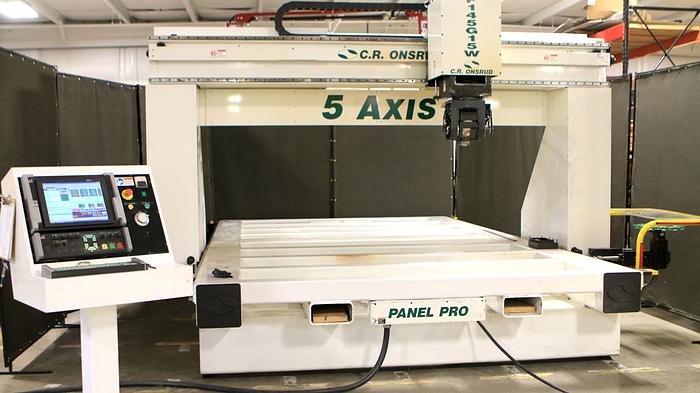 Used C.R. ONSRUD MODEL F145G15W10 "5-Axis Pro Series" CNC ROUTER"
