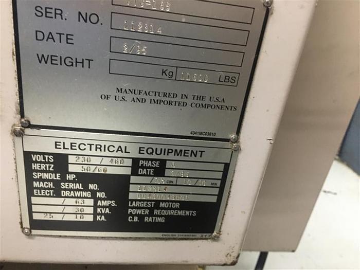 Used 1995 Mazak VTC16B