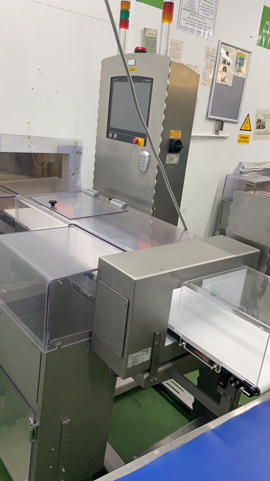 Used Sartorius Synus 15 combination checkweigher