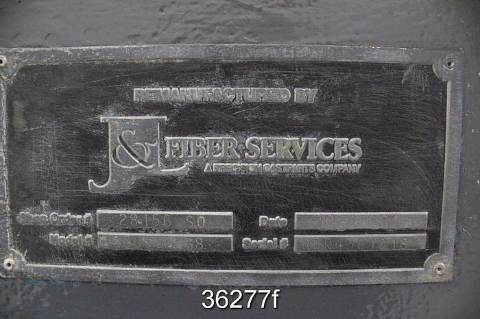 Refurbished Beloit DD4000 Refiner  with 34" Rotor #36277