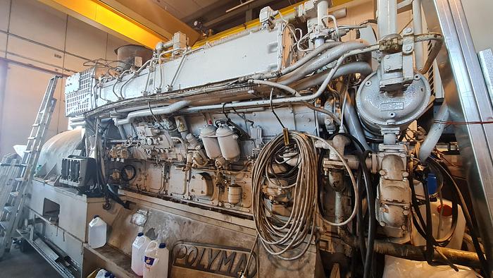 Usato Gruppo Elettrogeno DEUTZ-AVK BA 12M 528 - 1340 KVA - 750 RPM