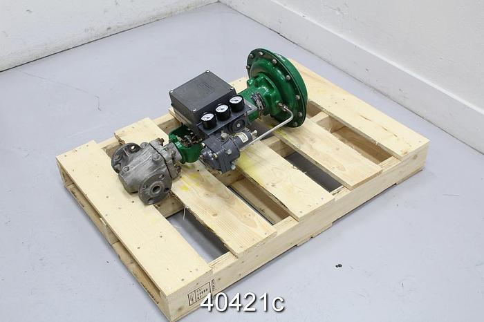 Used Fisher 1" EZ Steam Valve #40421