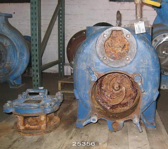 Used Gorman Rupp T3A60-B Trash Pump, 3", Ductile Iron Impeller, Ductile Iron Casing, Standard Impeller Diameter #25356