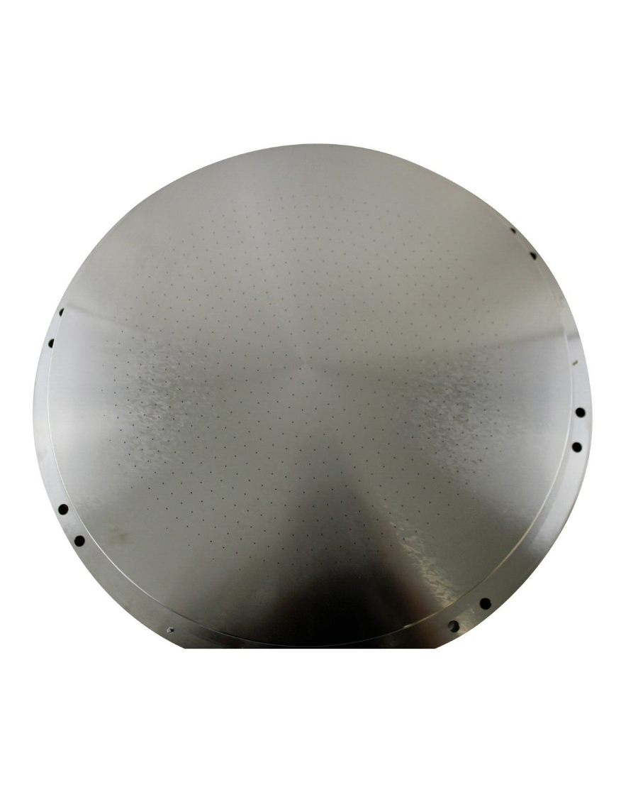 Used AMAT APPLIED MATERIALS 0041-61155 SHOWERHEAD SICONI XTRA ROW TIGHT TOL ENP REV03