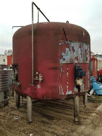 Used 13,500 Litre Jacketed & Agitated Pressure Rated Tank