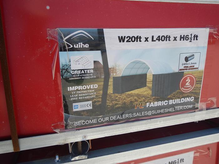 Used 2022 Suihe 20 x40 container shelter top