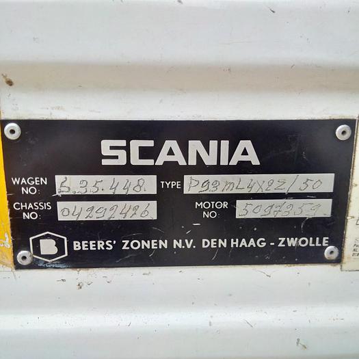 Usado 1997 SCANIA P 93M 210 flatbed truck