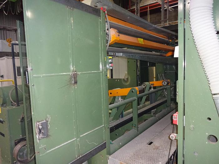 Used 106" (2.70M) FABIO PERINI TISSUE TOWEL SHAFTLESS UNWIND STANDS (2)