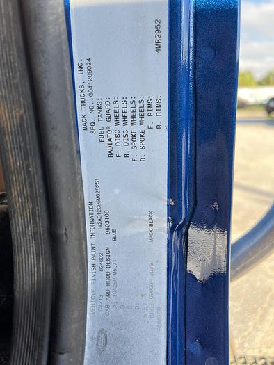 Used 2005 Mack CV713 Tandem-Axle Cab & Chassis #5611