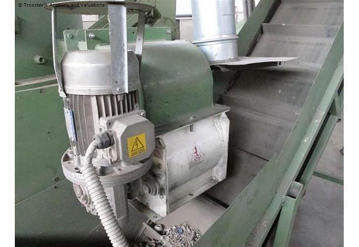 Usato Impianto riciclaggio lattine, tappi ed altri metalli