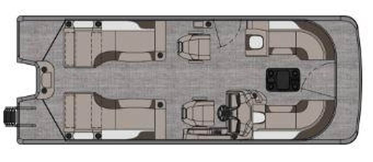 2026 Tahoe Pontoons 2385 LTZ Quad Lounger Shift SP25