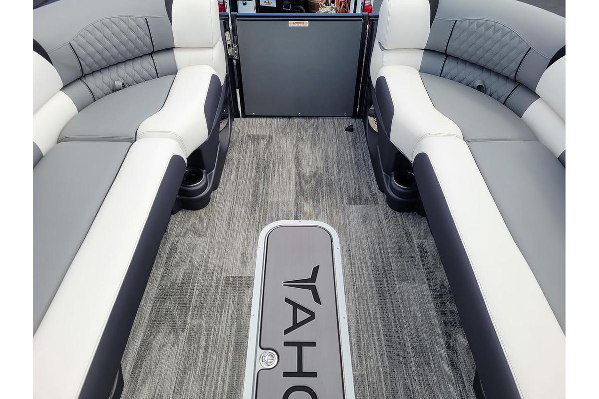 Used 2026 Tahoe Pontoons 2785 Grand Tahoe LTD Twin Quad Lounger Shift Windshield 27" WG