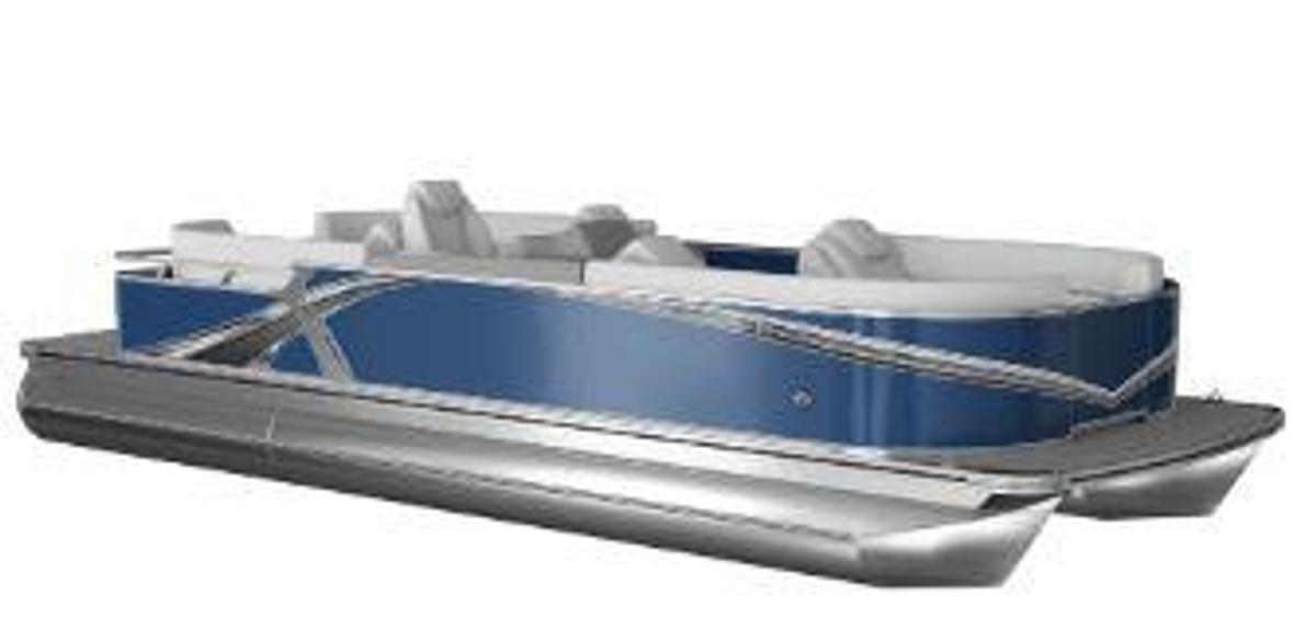 Used 2026 Tahoe Pontoons 2185 LTZ Rear Fish