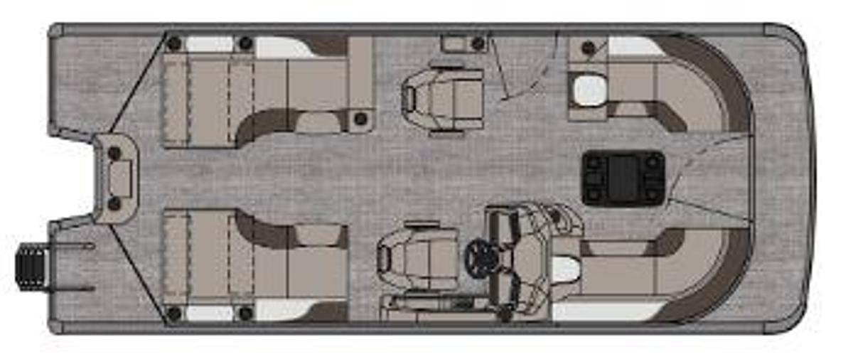 2026 Tahoe Pontoons 2185 LTZ Quad Lounger Shift
