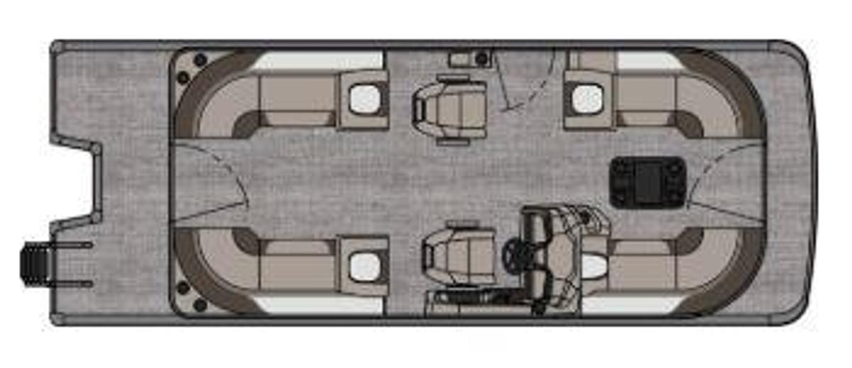 2026 Tahoe Pontoons 2385 LTZ Quad Lounger SP25