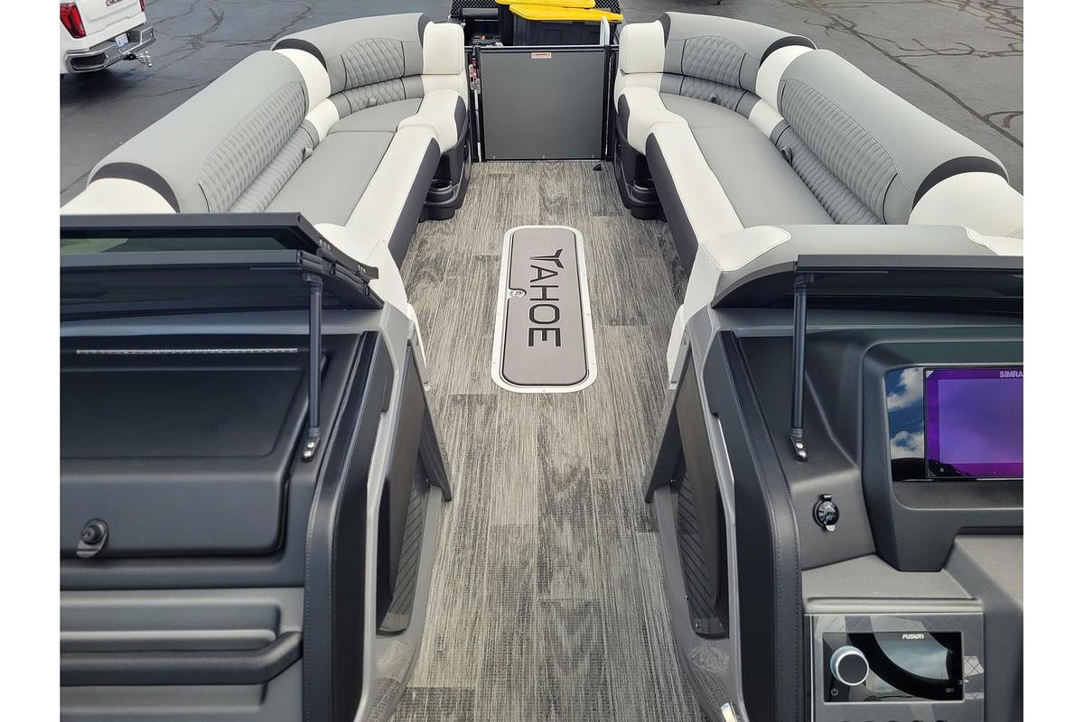 Used 2026 Tahoe Pontoons 2785 Grand Tahoe LTD Twin Quad Lounger Shift Windshield 27" WG
