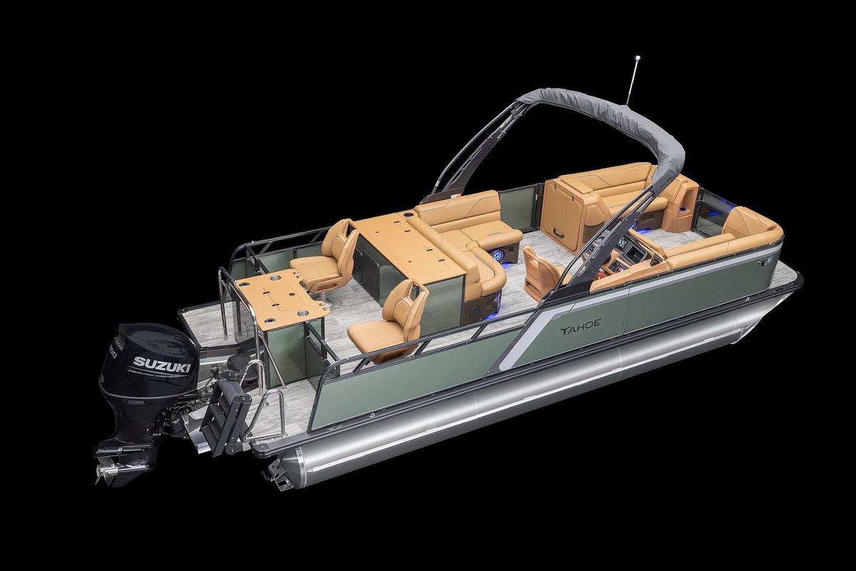 Used 2027 Tahoe Pontoons 2385 Sport 85 Rear Fish SP25