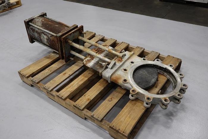 Used True Line 14" Air Operated Knife Gate Valve #43847