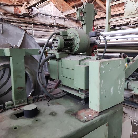 Used BEAM DYEING CARRIER ROLLING MACHINE  1800 mm