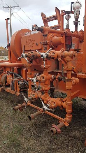 Used 2002 WELCAN 4 Axle Carrier Style Oilfield Pump / Kill Truck