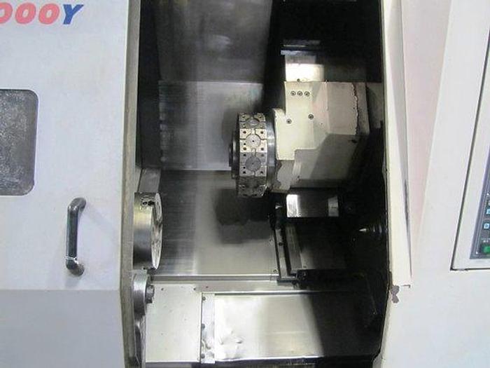 Used 2005 Doosan Puma 2000Y CNC Turning Center w/ Milling & Y-Axis