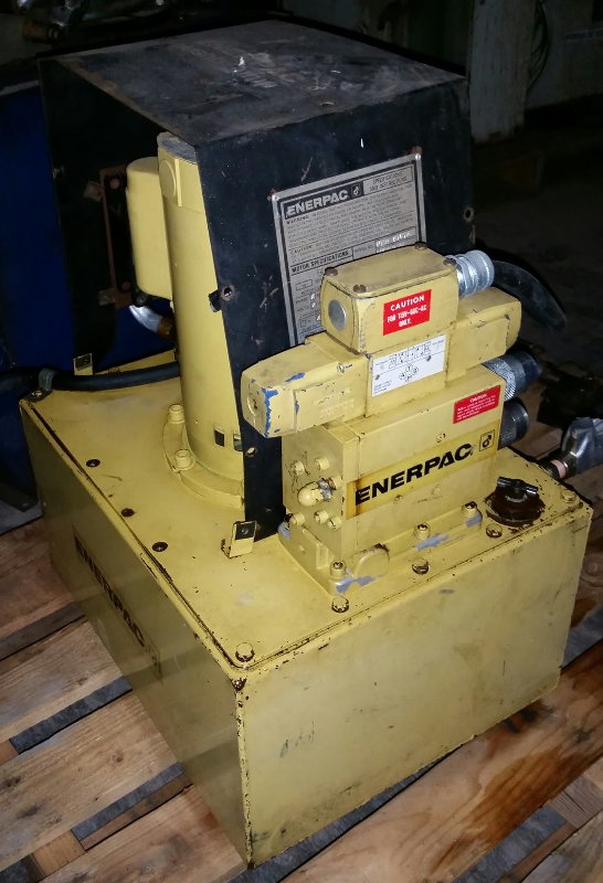 Used Enerpac Model PER4045A Hydraulic Power Unit