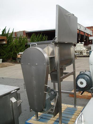 Mixer, Ribbon, 10 CF, 304 S/st, 5 HP, New, Std #H731060