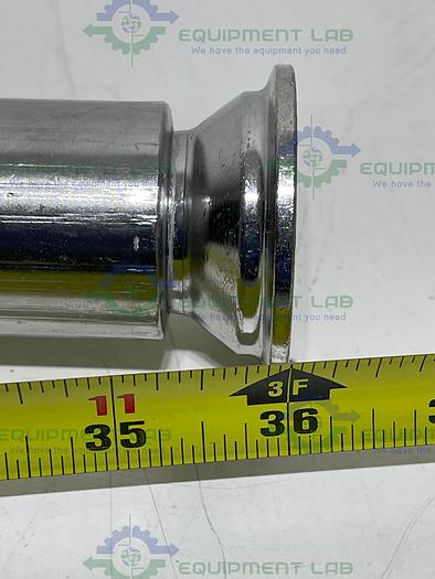 Used Sani Tech  STHT-R-HD-1000 36" Silicone Hose w/ 1 1/2" Sanitary Fitting