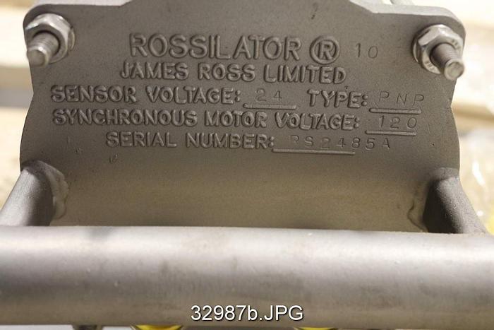 Used James Ross Limited Rossilator Pnp Shower Oscillator #32987