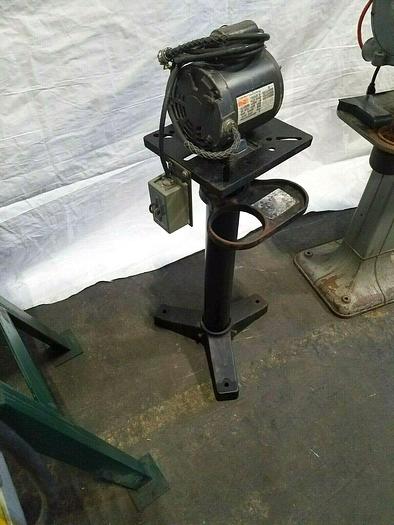 Used Pedestal Motor Mount with 1/2 HP Electric Motor 120V