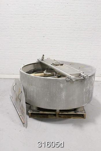 Used AES 4000 VA5 Gravity Filter, 5' Diameter #31605